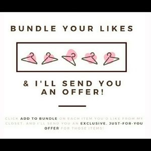 Bundle and I will send you an exclusive offer👗